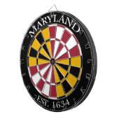 Maryland Flag Dartboard Dartscheibe (Vorderseite rechts)