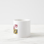 Maryland Flag Espressotasse (Vorderseite)