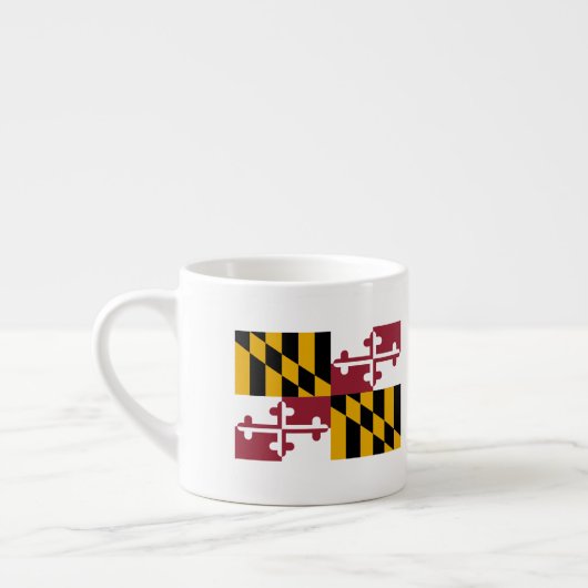 Maryland Flag Espressotasse (Links)