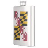 Maryland Flag Flachmann (Links)
