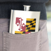 Maryland Flag Flachmann (Beispiel)