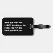 MARYLAND-Flag - Gepäckanhänger (Rückseite horizontal)