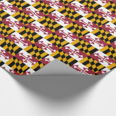 Maryland Flag Geschenkpapier (Ecke)