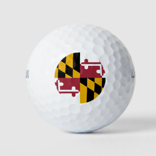 MARYLAND FLAG GOLFBALL