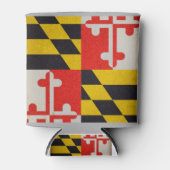 Maryland Flag - Grunge Dosenkühler (Vorderseite)