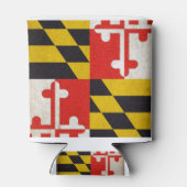 Maryland Flag - Grunge Dosenkühler (Rückseite)