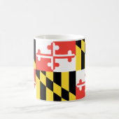 MARYLAND-Flag - Kaffeetasse (Mittel)