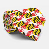 MARYLAND FLAG KRAWATTE (Gerollt)