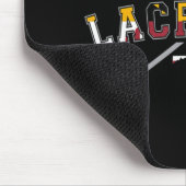 Maryland Flag Lacrosse Boys Mens Uni LAX Stic Mousepad (Ecke)