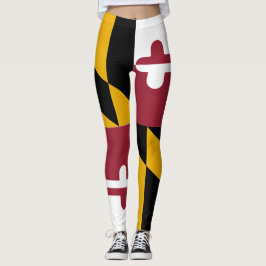 Maryland Flag Leggings
