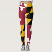 Maryland Flag Leggings (Vorderseite)