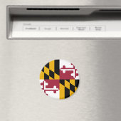 Maryland Flag Magnet (In Situ (Geschirrspüler))