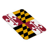 Maryland Flag Magnet (Rechte Seite)