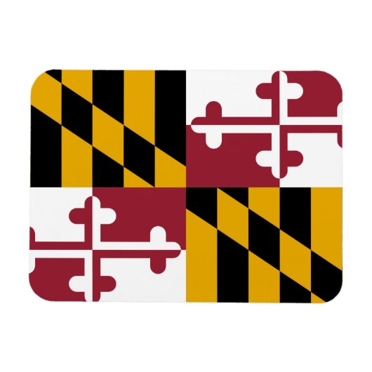 Maryland Flag Magnet (Horizontal)