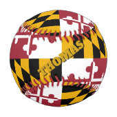 Maryland Flag, Maryland, Monogram / Baseball Balls (Vorderseite)