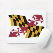 Maryland-Flag-Mauspad Mousepad (Mit Mouse)