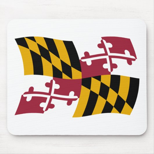 Maryland-Flag-Mauspad Mousepad (Vorne)