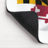 Maryland Flag Mousepad (Ecke)