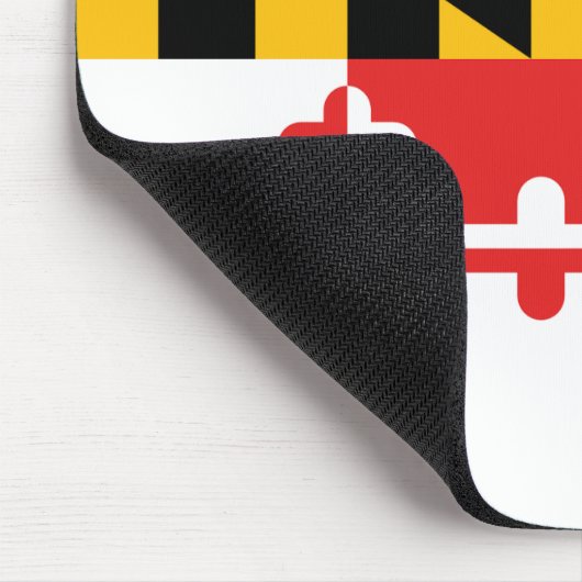 Maryland Flag Mousepad (Ecke)