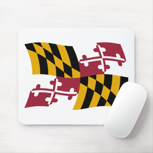 Maryland Flag Mousepad (Mit Mouse)