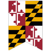 Maryland Flag Party, Banners / Hochzeiten Wimpelkette (Erste Fahne)