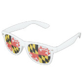 MARYLAND FLAG PARTYBRILLE (Schrägansicht)