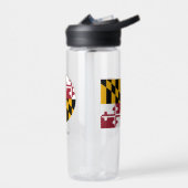 Maryland Flag, Patriotic USA, Maryland Trinkflasche (Links)