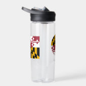 Maryland Flag, Patriotic USA, Maryland Trinkflasche (Rechts)