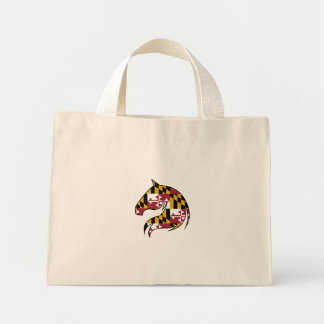 Maryland Flag Pferdekopf Tragetasche