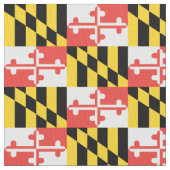 Maryland Flag Pima Baumwolle (54" Breite) Stoff (Nahaufnahme)