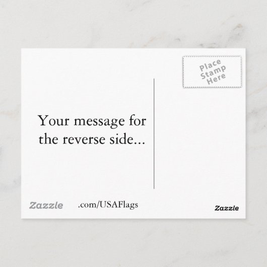 Maryland Flag Postkarte (Rückseite)