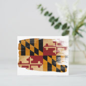 Maryland Flag Postkarten (Stehend Vorderseite)