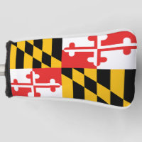 Maryland Flag Putter Cover