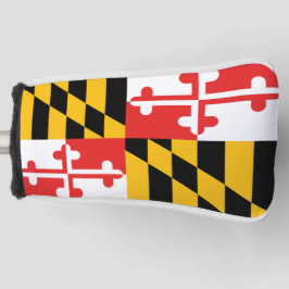 Maryland Flag Putter Cover Golf Headcover
