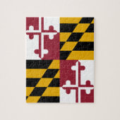 Maryland Flag Puzzle (Vertikal)