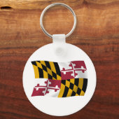 Maryland Flag Schlüsselanhänger (Vorderseite)