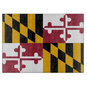 Maryland Flag Schneidebrett (Vorderseite)