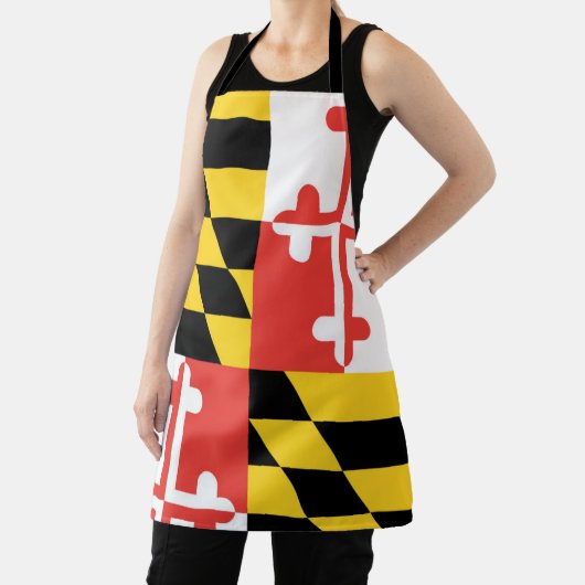 Maryland Flag  Schürze (InSitu)