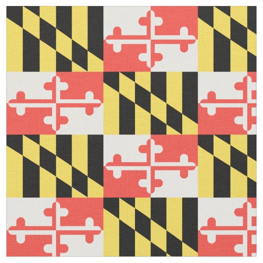 MARYLAND-Flag Stoff (Nahaufnahme)