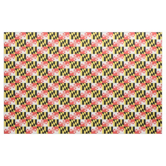 MARYLAND-Flag Stoff (Fat Quarter (45,7 x 55,9 cm))