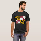 Maryland Flag T-Shirt (Vorne ganz)