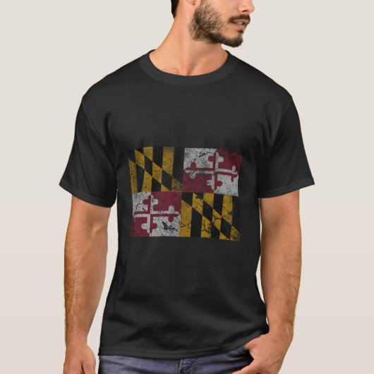 Maryland Flag T-Shirt (Vorderseite)
