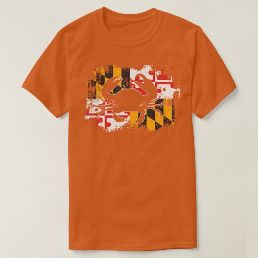 Maryland Flag T-Shirt (Design vorne)