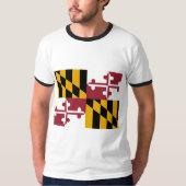 Maryland Flag T-Shirt (Vorderseite)