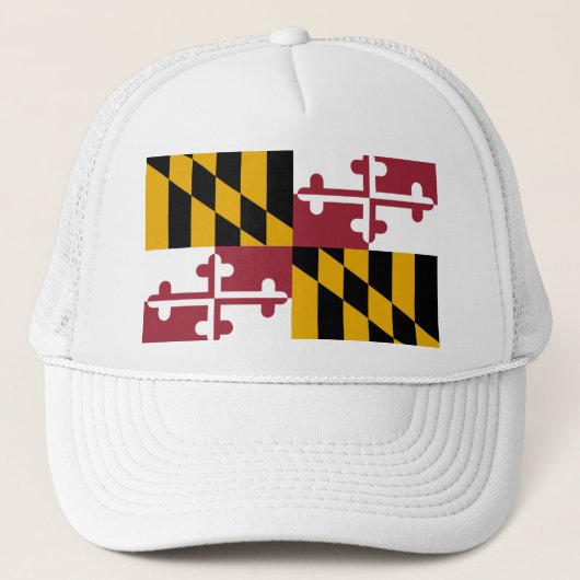 MARYLAND FLAG TRUCKERKAPPE (Vorderseite)