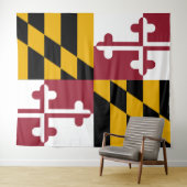Maryland Flag Wandteppich (Beispiel (Horizontal))