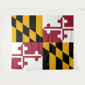 Maryland Flag Wandteppich (Vorderseite (Horizontal))