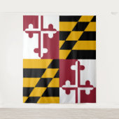 Maryland Flag Wandteppich (Vorderseite)