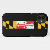 Maryland-Flagge 5s Case-Mate iPhone Hülle (Rückseite (Horizontal))
