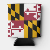 Maryland-Flagge, amerikanische Staatsflagge Dosenkühler (Vorderseite)